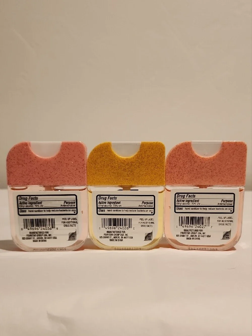 Moisturizing Hand Sanitizer with Hyaluronic Acid Set Of 3
